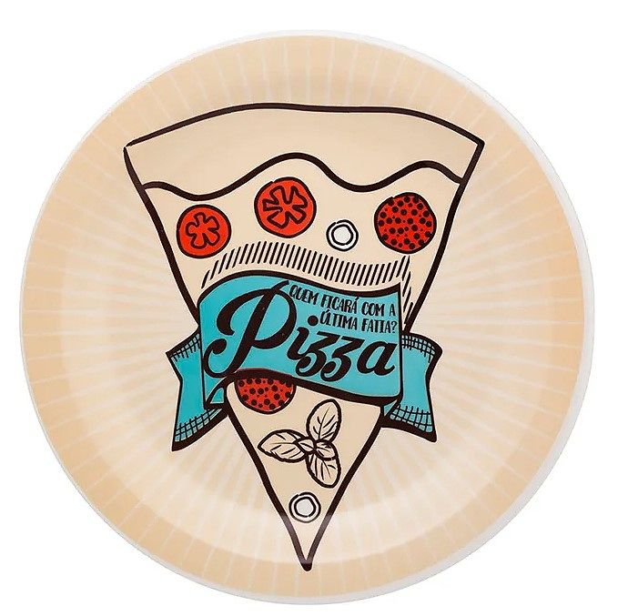 Тарелка для пиццы OXFORD Daily желтая D 260 мм артикул J02B-6803