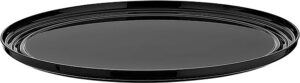 Поднос для выкладки Gastroplast GFT-15/B D 300 мм поликарбонат, черный (крышка арт. 76833) артикул 76850