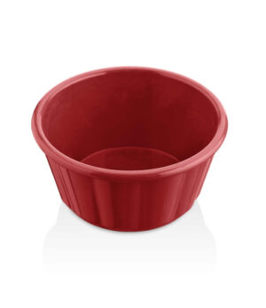 Соусник Gastroplast 130 мл, D 85 мм, H 45 мм, красный артикул 76876