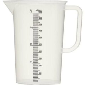 Мерный кувшин Paderno 1000 мл, D 115 мм, H 170 мм артикул 47606-10