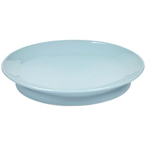 Тарелка Serax S.Pellegrino D240 мм, H33 мм глубокая голубая, фарфор артикул B2217110