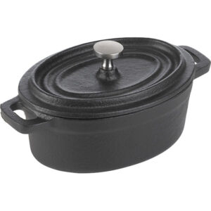 Кастрюля для запекания ProHotel Ember Cast Matt 15701-12B 0,25 л, черный артикул 3051915