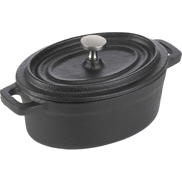 Кастрюля для запекания ProHotel Ember Cast Matt 15701-12B 0,25 л, черный артикул 3051915