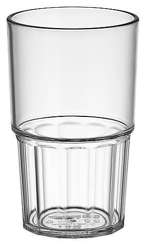 Стакан Хайбол Gastroplast Granity GC-29 300 мл, D 72 мм, H 120 мм поликарбонат, прозрачный артикул 77171