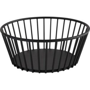 Корзина для хлеба APS металл, чёрный, D 17, H 7 см артикул 30410