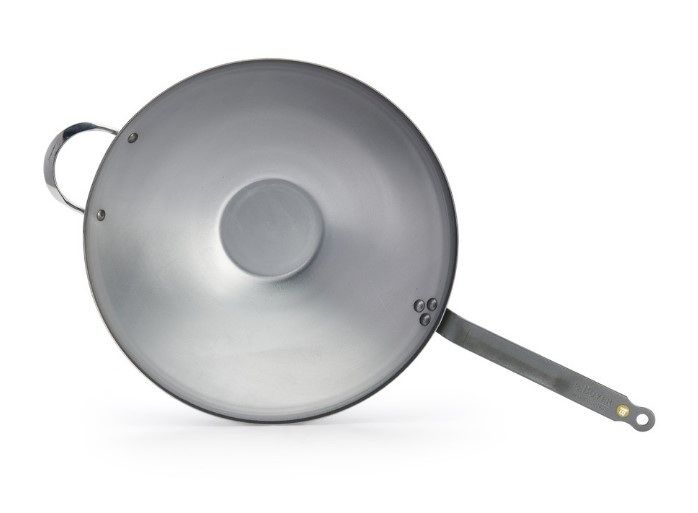 Сковорода WOK De Buyer Mineral B Element H 125 мм, D 100 мм артикул 5618.40
