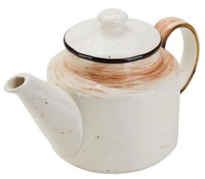 Чайник заварочный KunstWerk Pastoral оранжевый 775 мл, L 215 мм, H 100 мм, D 80 мм артикул P7139821-SH113