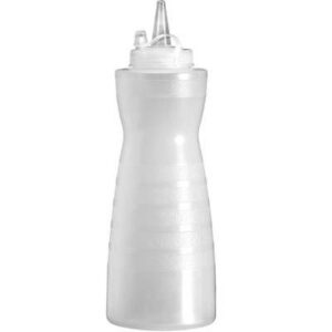 Ёмкость для соусов APS пластик, белый, 350 мл, D 6, H 20 см артикул 93242