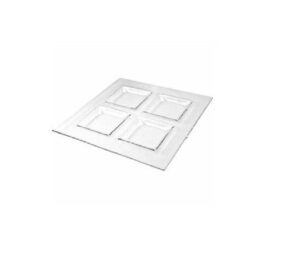 Менажница Bdk Clear 4 секции 295*295 мм. артикул 533005