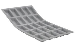 Форма силиконовая De Buyer ELASTOMOULE L 300 мм, B 200 мм, H 15 мм (25 ячеек) артикул 1852.01D