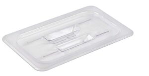 Крышка к гастроемкостям JIWINS GN 1/6 поликарбонат, прозрачная, с ручками артикул JW-P16HC