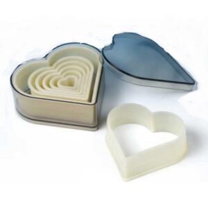 Резак кондитерский P.L. Proff Cuisine Сердце (Набор 8 шт) артикул 2065