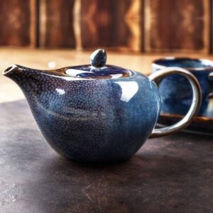 Чайник заварочный KunstWerk Айрис голубой 700 мл. артикул ZA0038S-6-a