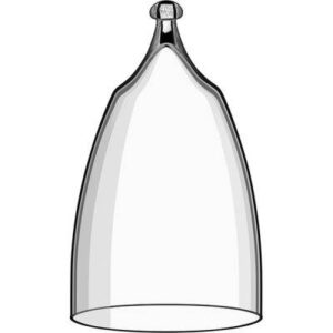 Баранчик Rona Cloche D 83 мм. H 150 мм. артикул 6719 0150