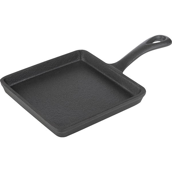 Сковорода ProHotel Ember Cast Matt 13904B 140х140 мм, чугун артикул 4022127