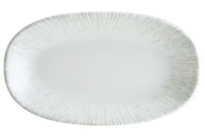 Блюдо Bonna Iris Gray L 240 мм, B 140 мм артикул IRSGRM24OKY