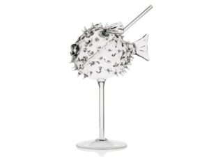 Бокал для коктейля 100% Chef «Фугу»; стекло боросилик., прозрачное 250 мл, H 22, L16, B 10 см артикул 160/0093