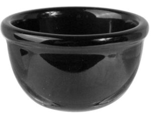 Соусник KunstWerk Paula черный 50 мл, D 60 мм, H 35 мм артикул A4806W13