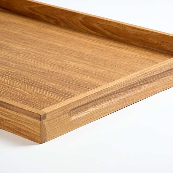 Ящик для подачи низкий PPwood L 530 мм, B 370 мм, H 40 мм, дуб артикул Q654O-06N