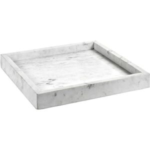 Блюдо для подачи Serax H50 мм, 400х400 мм мрамор, цвет белый артикул B7216811