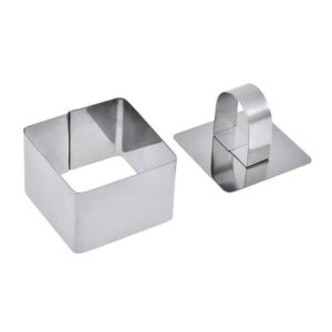 Форма кондитерская Marmiton "Квадрат" 80х80 мм. с прессом артикул 17094