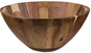 Салатник ProHotel G15-R052 2500 мл, D 300 мм, H 180 мм, дерево, коричневый артикул 3031762