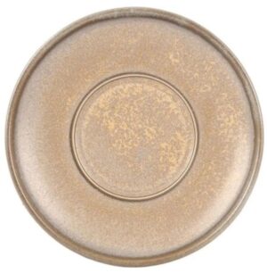 Блюдце KunstWerk Agave зеленое D 150 мм, H 25 мм артикул ZA0054-6-m