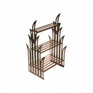 Подставка фуршетная Luxstahl Фонтан L 310 мм, B 250 мм H 545 мм, бронза артикул мки341/2