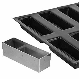 Форма для выпечки Matfer Прямоугольник L 120 мм. B 40 мм. h 35 мм. артикул 153105