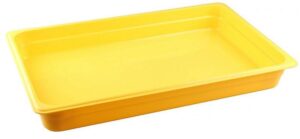 Гастроемкость RESTOLA GN 1/1-65 полипропилен, желтая 8,5 л артикул 422107306