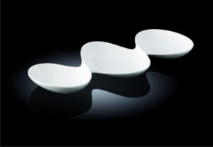 Менажница Wilmax L 370 мм, D 135/165/135 мм артикул 992416