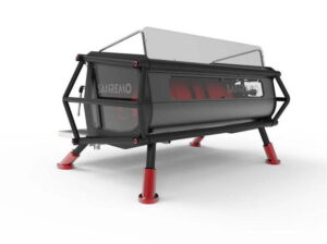 Кофемашина рожковая автоматическая Sanremo Café Racer Naked 2 гр. черно-красная