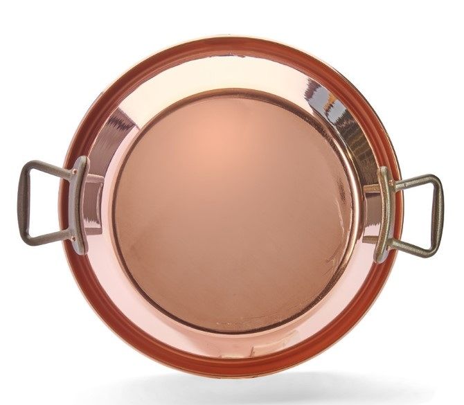 Кастрюля для варенья De Buyer 11 л, D 400 мм, H 144 мм артикул 6202.40