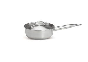 Сотейник CuisinAid CD-SP12C с крышкой нерж. тройное дно, индукция 160x60 1,2 л /6 артикул 388472
