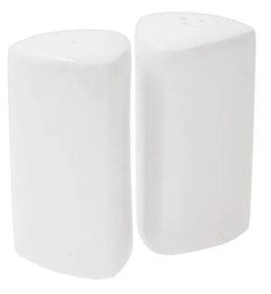 Набор для специй KunstWerk Paula белый L 40 мм, B 40 мм, H 80 мм артикул A2995