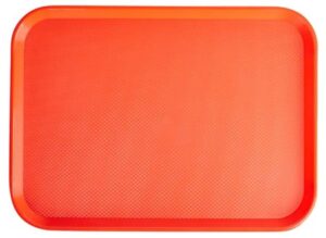 Поднос ProHotel JW-A1216P 420х320 мм, полипропилен, красный артикул 4080809