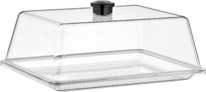 Крышка для подносов Gastroplast GF-16 270х210 мм, H 90 мм поликарбонат, прозрачный артикул 76834