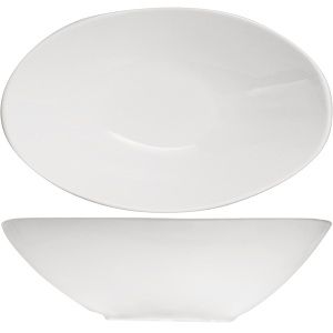 Салатник KunstWerk Paula белый 1800 мл, L 308 мм, B 183 мм, H 80 мм артикул A1853