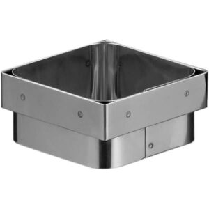 Форма кондитерская Matfer Квадр.саварин L 70 мм. B 70 мм. артикул 153052