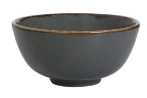 Салатник Porland Seasons Dark Grey d=13 см, h=6 см, 335 мл артикул 362913 темно-серый