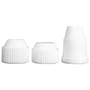 Адаптер для кондитерского мешка Paderno D 25 мм, H 32 мм средний пластик белый артикул 47212-02