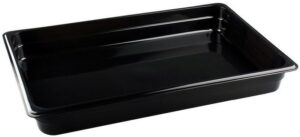 Гастроемкость RESTOLA GN 1/1-65 полипропилен, черная 8,5 л артикул 422107313