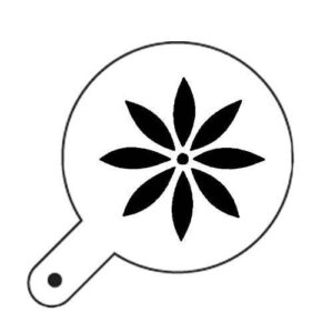 Трафарет кондитерский Martellato "Ромашка" D 95 мм артикул MS6