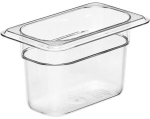 Гастроемкость Cambro Camwear GN 1/9-100 поликарбонат, прозрачная 0,85 л артикул 94CW 135