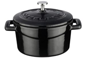 Кокотница LAVA FOLK SERIES 0,35 л, D 100 мм, H 70 мм черная артикул LV Y TC 10 K1 BL