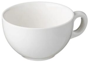 Чашка KunstWerk Paula белая 250 мл, D 99 мм, H 52 мм артикул A2348