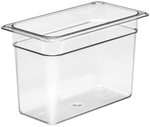 Гастроемкость Cambro Camwear GN 1/3-200 поликарбонат, прозрачная 6,9 л артикул 38CW 135