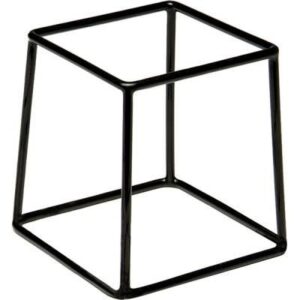 Подставка для фуршетн. блюд APS металл, чёрный H 18, L 18, B 18 см артикул 33252