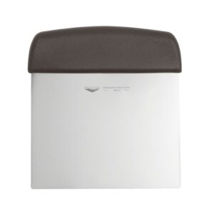 Шпатель кондитерский Paderno 120х95 мм, гибкий, черный артикул 18501-02