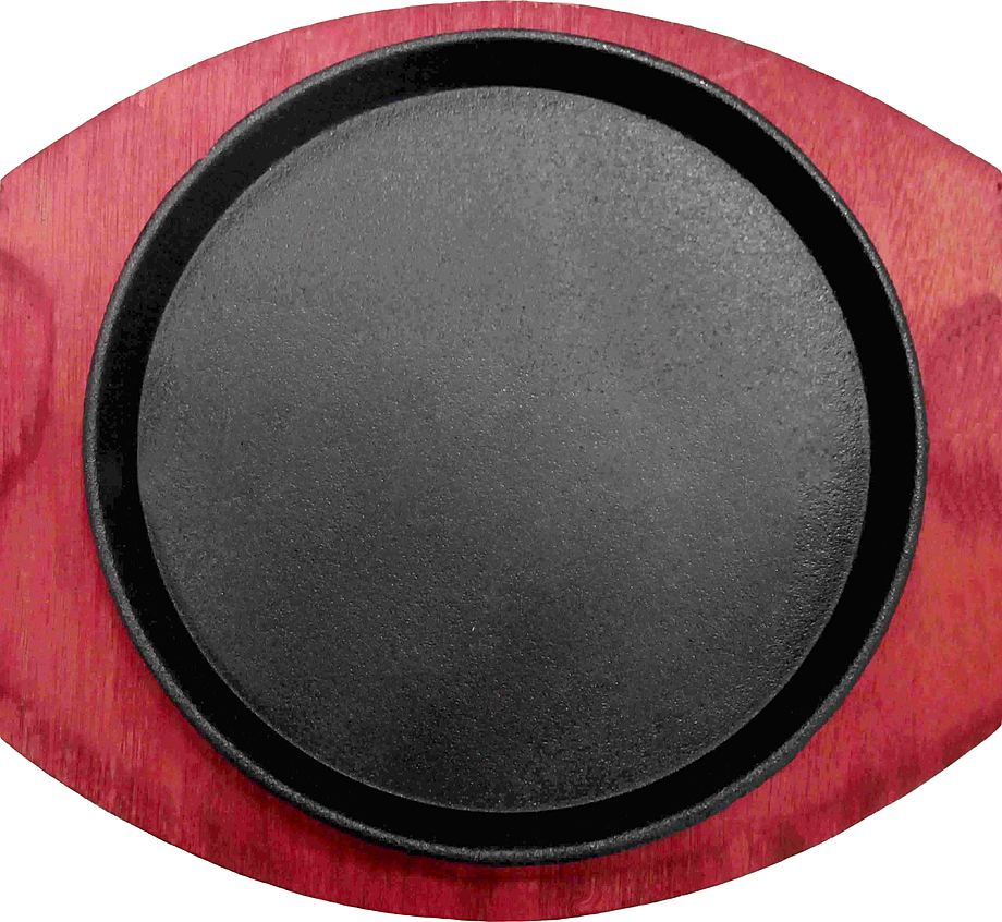 Сковорода MVQ 71035-24 230 мм чугун на подставке круглая артикул 35363